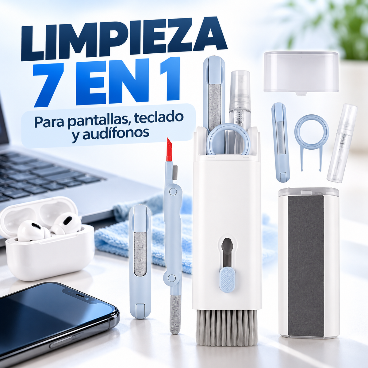 Kit Limpieza 7en1 Dispositivos Electroni