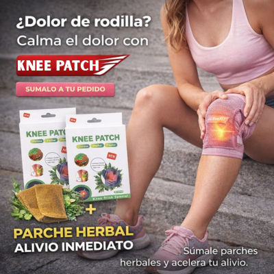 Tratamiento Herbal para Rodilla – 10 Parches de Alivio