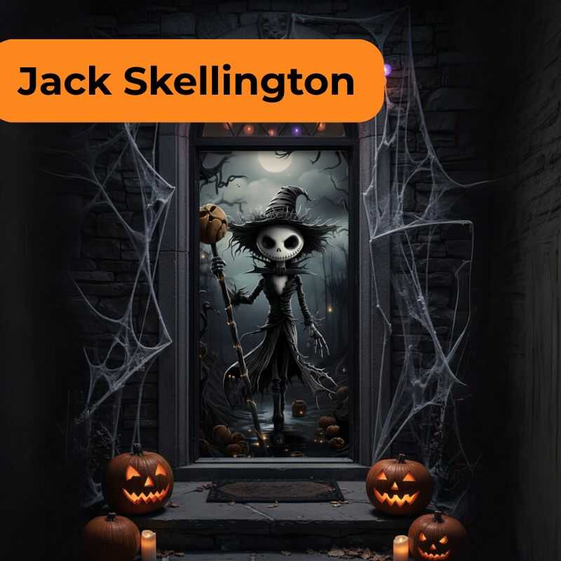 Funda Elástica de Halloween para Puerta