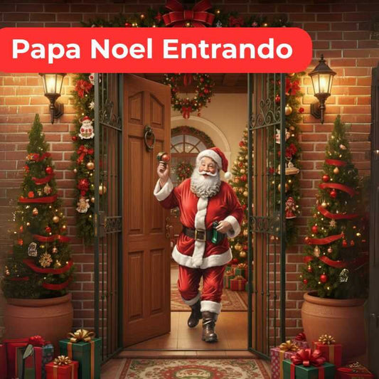 Funda Elástica Navideña para Puertas