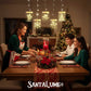 SantaLume® Cortina Navideña Luces Led 3D a Control Remoto