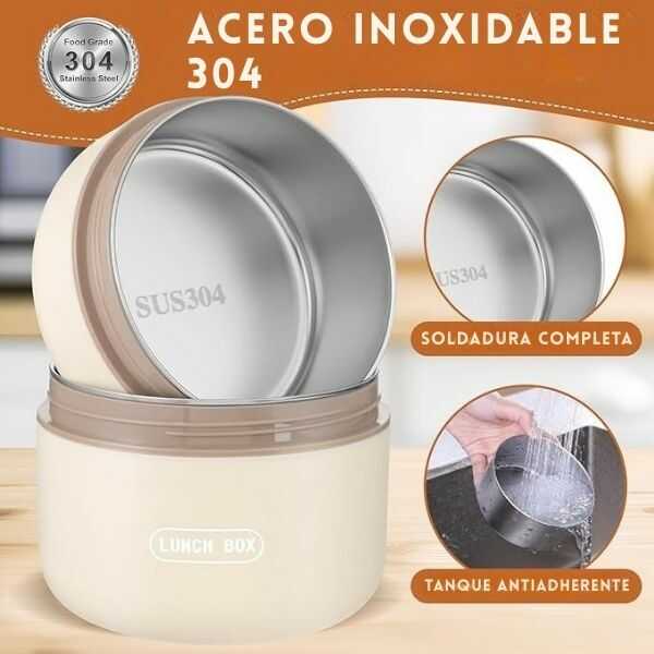 TermoLuch® Kit de Lonchera Térmica de 4 Piezas