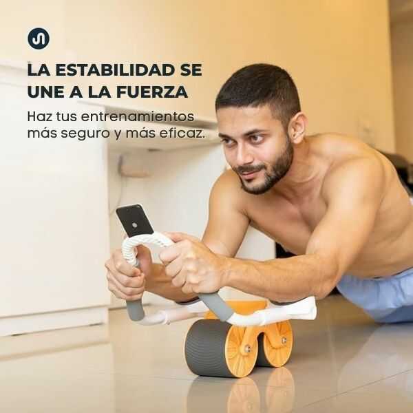 AbsPro® Rodillo Abdominal de Rebote Automatico