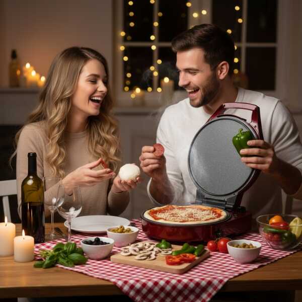 PizzaForno® Máquina para Hacer Pizza de 1000W