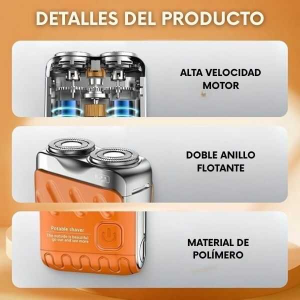 ShaveMan® Maquina de Afeitar Doble Cabeza
