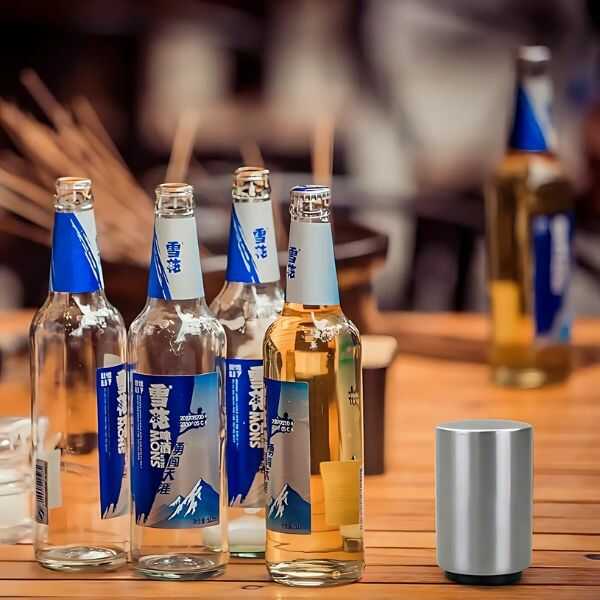 MagneticTap® Destapador Magnético de Botellas Automático por 2 Unidades