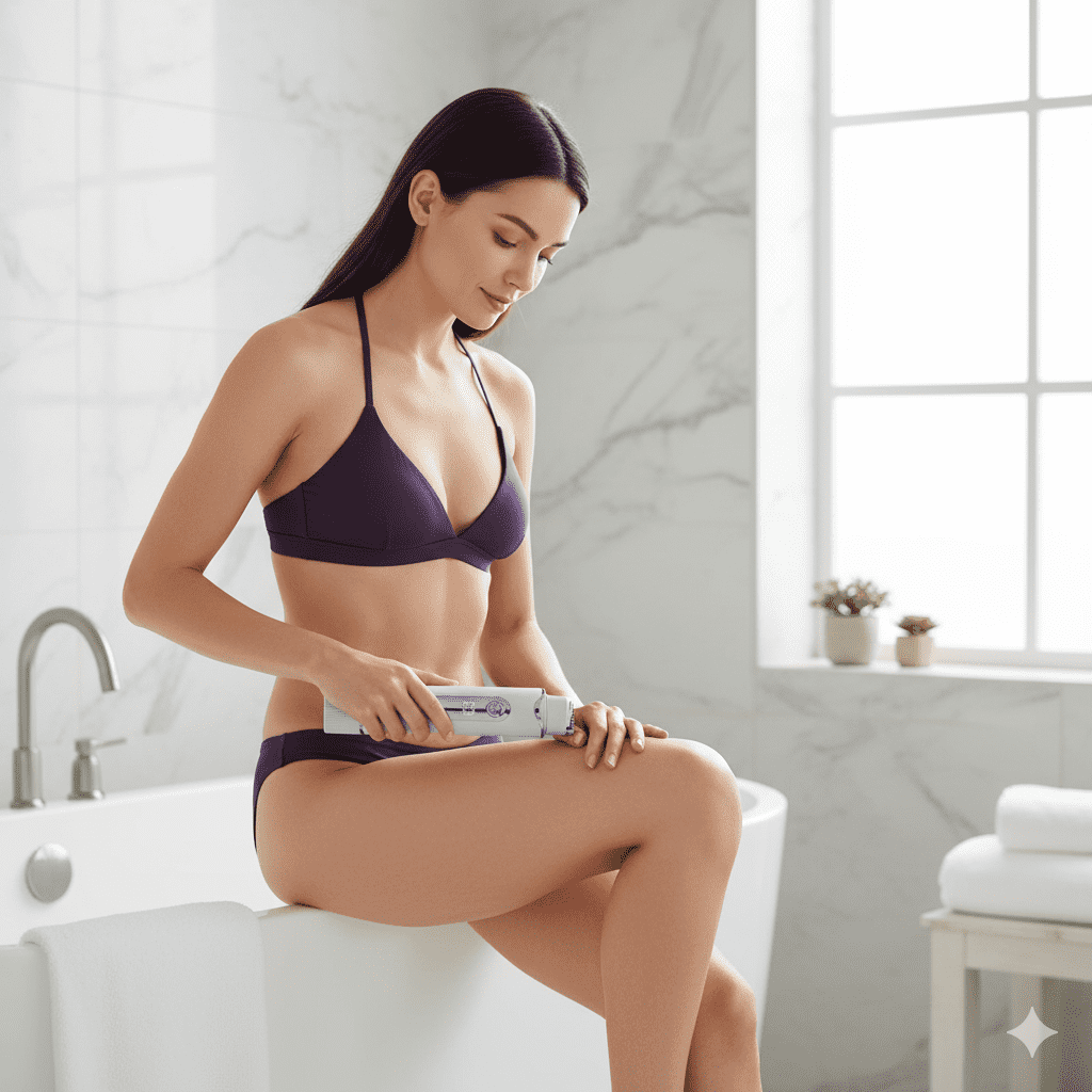 BellaLuxe® Máquina de Afeitar Doble Cabeza