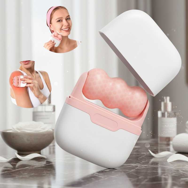 SkinRoller® Rodillo Congelable para Terapia en Frío en Rostro y Cuerpo